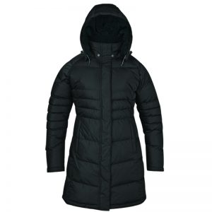Women's Down Coat With Detachable Hood
