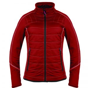 Women's Thin Padding Jacket With Stand Collar