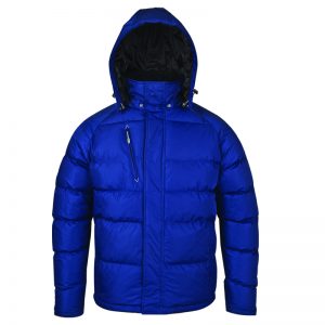Men's Down Jacket With Detachable Hood
