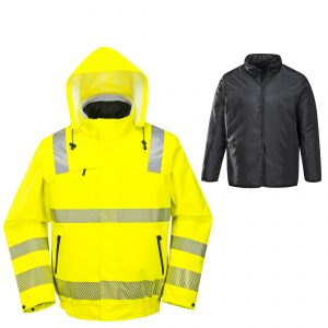 High Visibility Workwear With Detachable Lining