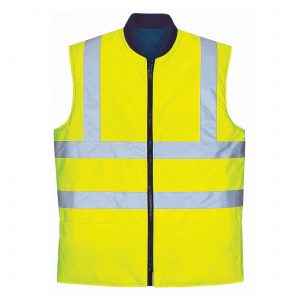 High Visibility Padded Vest