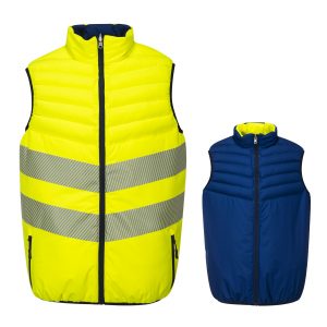 High Visibility Reflective Reversible Vest