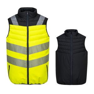 High Visibility Padded Reversible Vest