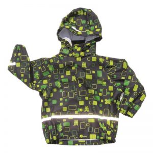 Kid's   Windbreaker&Waterproof Jacket With Reflective Stripe