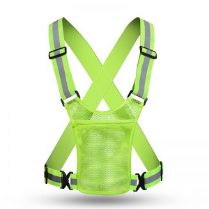 High Visibility Reflective Vest With Mesh Pocket