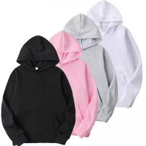 Custom Embroidery Logo Unisex Basic Hoodie