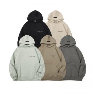 Over Size Hoodie With Reflective Logo